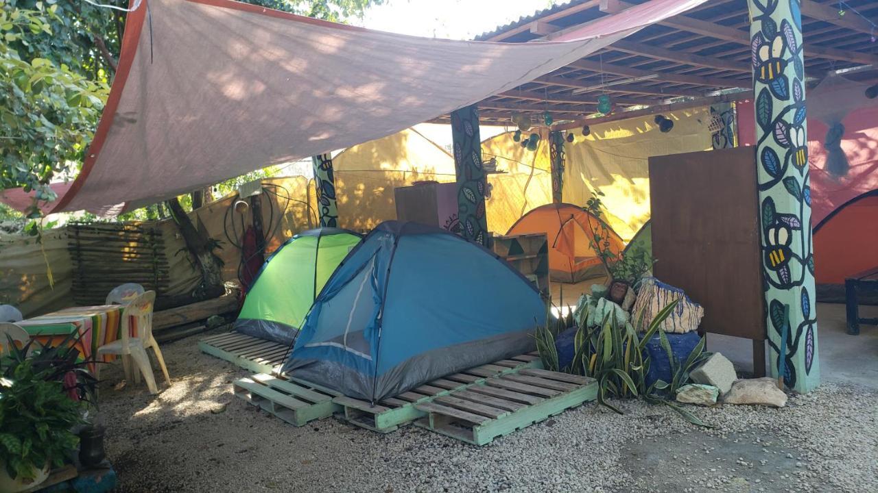 Hostal Y Camping Las G Бакалар Экстерьер фото