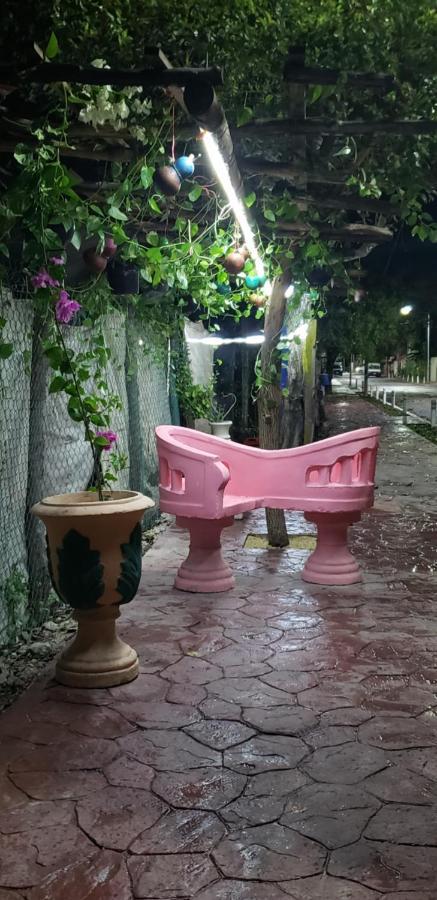 Hostal Y Camping Las G Бакалар Экстерьер фото