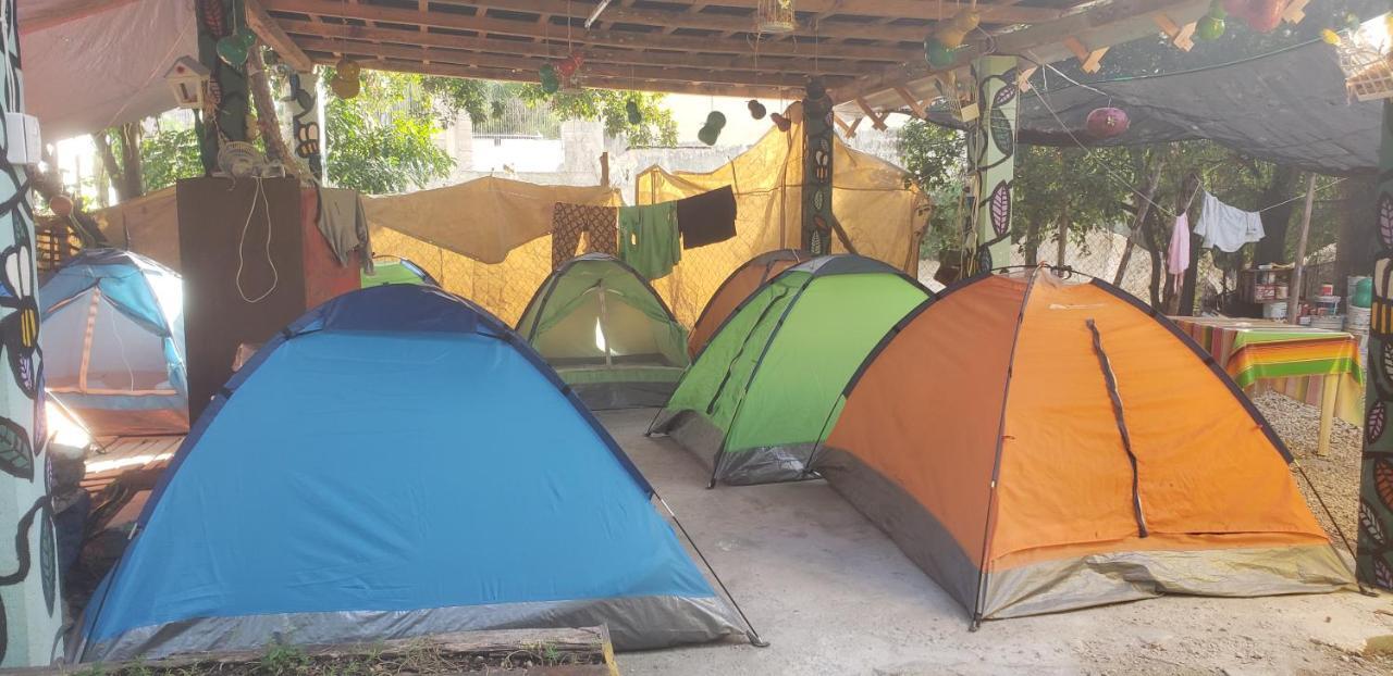 Hostal Y Camping Las G Бакалар Экстерьер фото